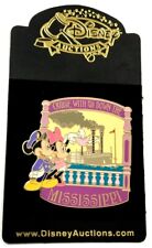 Disney Auctions DA Mickey & Minnie Cruise with Us Down Mississippi Pin LE 500 picture