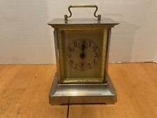 Antique German T. E Liberty Mechanical Musical/Alarm Carriage Clock Untested picture