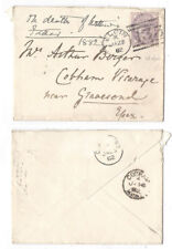 ELGIN Duplex Postmark (133) 1882 Cover to Cobham Vicarage, Gravesend picture