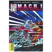 M.A.C.H. 1: Secret Weapon #3 in Very Fine + condition. Fleetway comics [a` picture