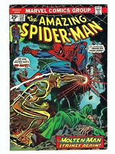 The Amazing Spider-Man #132 Marvel 5/74 Molten Man Strikes Again picture