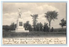1906 Sir William Johnson Monument Johnstown New York NY Rotograph Postcard picture