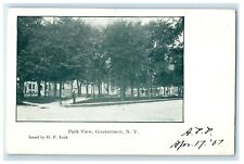 c1905 The Park View Of Gouverneur New York NY Posted Antique Postcard picture