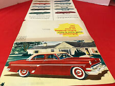 1954 Ford Mailout Double Sided Paper Brochure picture