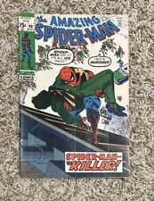 Amazing Spider-Man #90 * death of Captain Stacy * 1970 * VG- to VG+ picture