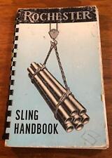 1952 Rochester Sling Handbook Use & Selection of Rainbow Strand Single Thoro picture