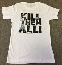 THE WALKING DEAD The Governor t-shirt ~ KILL THEM ALL ~ size S ~ white picture
