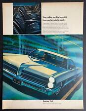 Vintage 1965 Wide-Track Pontiac Print Ad picture