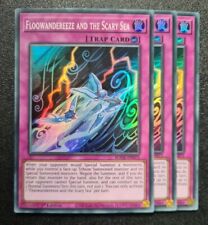 Floowandereeze and the Scary Sea x3 Yu-Gi-Oh BODE-EN075 1st Super Rare picture