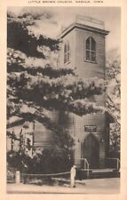 Postcard IA Nashua Iowa Little Brown Church Unposted Artvue Vintage PC G7914 picture