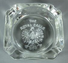 THE ROYAL EAGLE RESTAURANT GLASS ASHTRAY DETROIT MICHIGAN picture