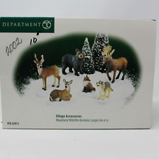 Department 56 Woodland Wildlife Animals - Large (Set of 6) #56.52813 Retired picture