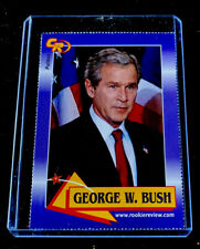 GEORGE W BUSH NEW CELEBRITY REVIEW 2003 Rookie Review Card #1 MINT President USA picture