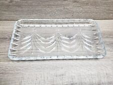 Marquis Waterford Crystal Christmas Tree Serving Tray Dish Vtg 1992 Rare NICE picture