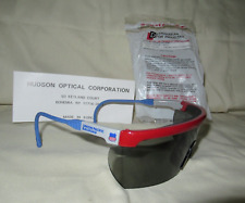 UNION PACIFIC RAILROAD SAFETY SUNGLASSES Z87 SMOKE LENS HUDSON OPTICAL NEW COND picture