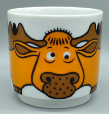 Vintage Menagerie Novelty Ceramic Mug Orange Moose picture