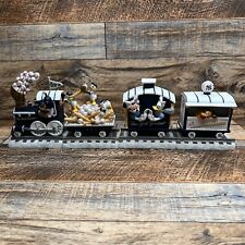 Mickey & Friends Yankees Sculpted train collection Train Hamilton lot of 4 picture