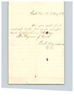 1884 Handwritten Letter Hayman J Reed East Providence RI Family Rhode Island picture