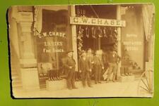 1880's Cabinet Photo Victor,Colorado C.W.Chase Ladies Shoes  Great Occupational picture