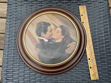 MARRY ME SCARLET pal jennis 1991 GONE WITH THE WIND SERIES NUMBERED PLATE FRAMED picture