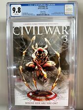 Civil War #3 (2006) Marvel CGC 9.8 Michael Turner Spider-Man Iron Spider Cover picture