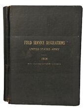 Vintage Field Service Regulations United States Army 1914 Corrected 1916 No. 4 picture