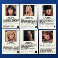January Edition 1954-1993 / Playboy Trading Cards / YOU CHOOSE picture