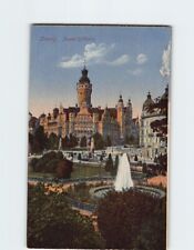 Postcard Neues Rathaus Leipzig Germany picture