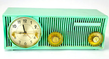 Vintage 1957 Motorola Model 57CS-2A AQUA GREEN Radio. Does not power on. picture