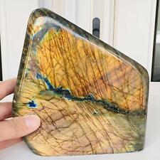 2420G Natural Labradorite Quartz Crystal Freeform Mineral Specimen Healing picture