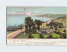 Postcard Hudson River from Claremont New York USA picture