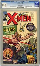 Uncanny X-Men #10 CGC 8.0 1965 0122368002 1st SA Ka-Zar picture