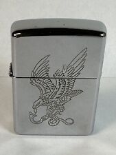 1999 Collectible ZIPPO L XV Cigarette Lighter Bradford, PA Flying Eagle w/ Snake picture