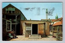 Provincetown MA-Massachusetts, World Famous Playhouse Vintage c1957 Postcard picture