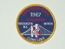 OA lodge 24 1967 conclave patch picture
