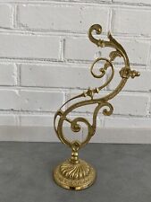 Large Brass Bracket For Brass Vigil Lamp 12,59' picture