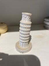Vintage Leaning Tower of Pisa Figurine Souvenir Italy picture