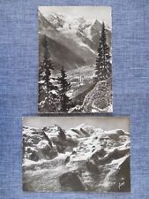 Chamonix Valley France Vintage Photo Postcard lot Unposted Mont Blanc Swiss Alps picture