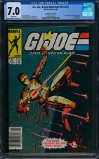 G.I. JOE A REAL AMERICAN HERO 21 ⭐ 75 CENT CANADIAN PRICE VARIANT ⭐ CGC 7.0 1984 picture