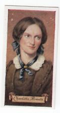 Vintage 1935 Trade Card of CHARLOTTE BRONTE Jane Eyre Poets' Corner picture