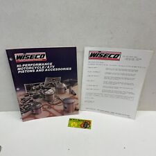 WISECO HI PERFORMANCE MOTORCYCLE ATV PISTON & ACCESSORIES W/DEALER LETTER picture