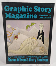 Graphic Story Magazine #15 (Bill Spicer, 1973) - Vintage - Zine - Gahan Wilson picture