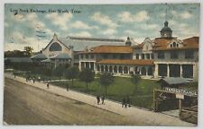 1907-1915 Live Stock Exchange Postcard Fort Worth Texas TX picture