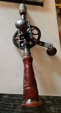 Antique Millers Falls No 2 Egg Beater Hand Drill Greenfield MADE IN USA- AS IS picture