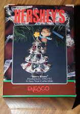 New Hershey's Merry Kisses Ornament, Tree Elf Star, Enesco, 831166, Box, 1992 picture
