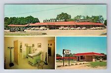 Bull Shoals AL-Alabama, Village Mart, Pharmacy, Barber Shop, Vintage Postcard picture