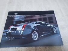 2011 Cadillac CTS COUPE AND CTS-V Coupe Showroom Brochure New picture