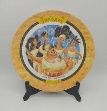 Vintage McDonald's 1997 Disney's Hercules Plate. THE MUSES Sing For Your Supper picture