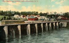Aqueduct and Rexford Flats in Schenectady New York Vintage Postcard PM1911 picture