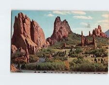 Postcard Garden of the Gods Colorado Springs Colorado USA North America picture